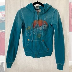 True Religion Blue Hoodie